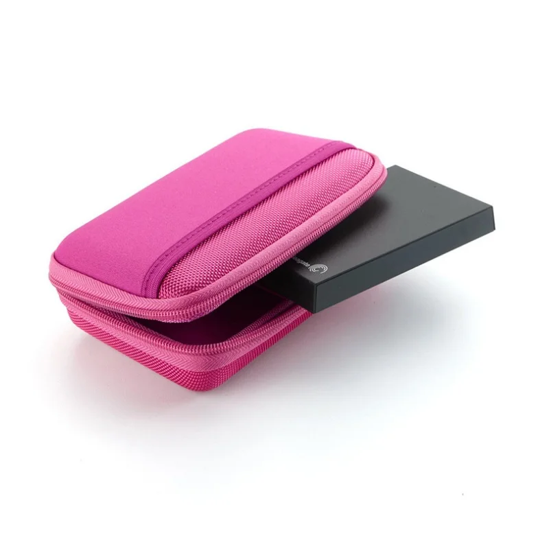 New Colorful Portable Hard Drive Case Bag Pouch for 2.5" External Hard