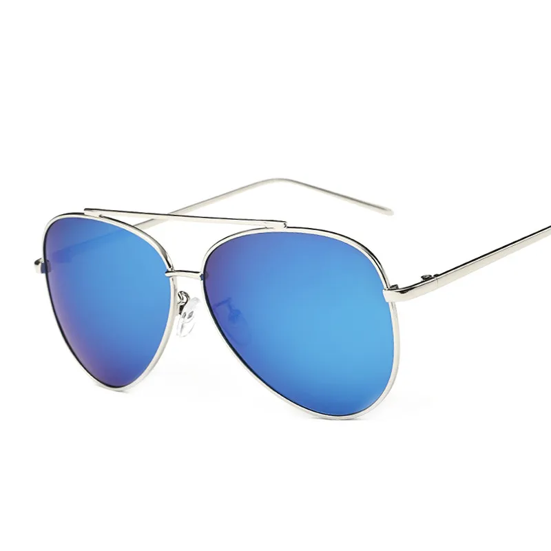 Мужские/женские очки Классические поляризованные солнцезащитные очки для вождения солнцезащитные очки металлические дизайнерские очки солнцезащитные очки по рецепту большая коробка UV400 2 - Цвет линз: Синий