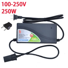 

NEW2022 NEW 250W Power converter ac 220v(100~250v) input dc 12V 20A output adapter car power supply cigarette lighter plug