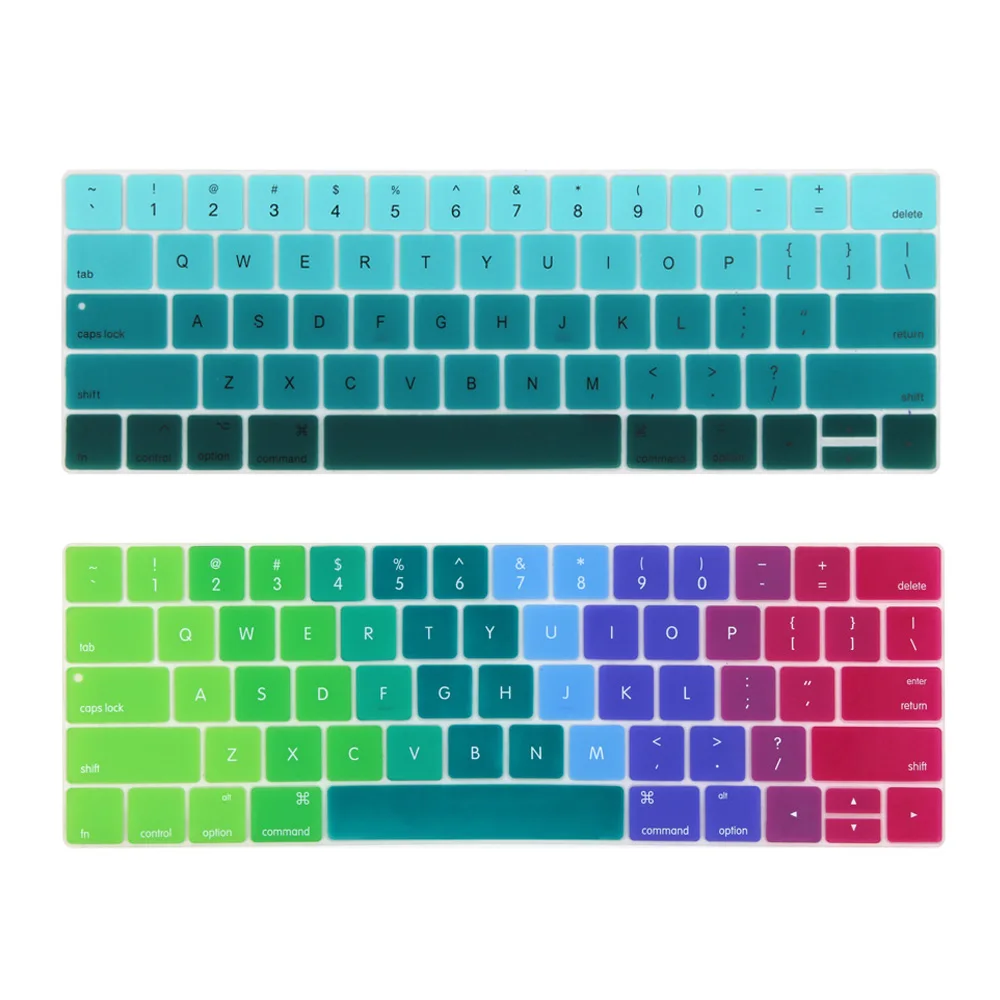 Чехол с английской клавиатурой США для 2016-2018 Macbook Pro 13 15 дюймов сенсорной панелью