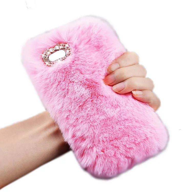 iphone 7 plus rabbit fur case (7)