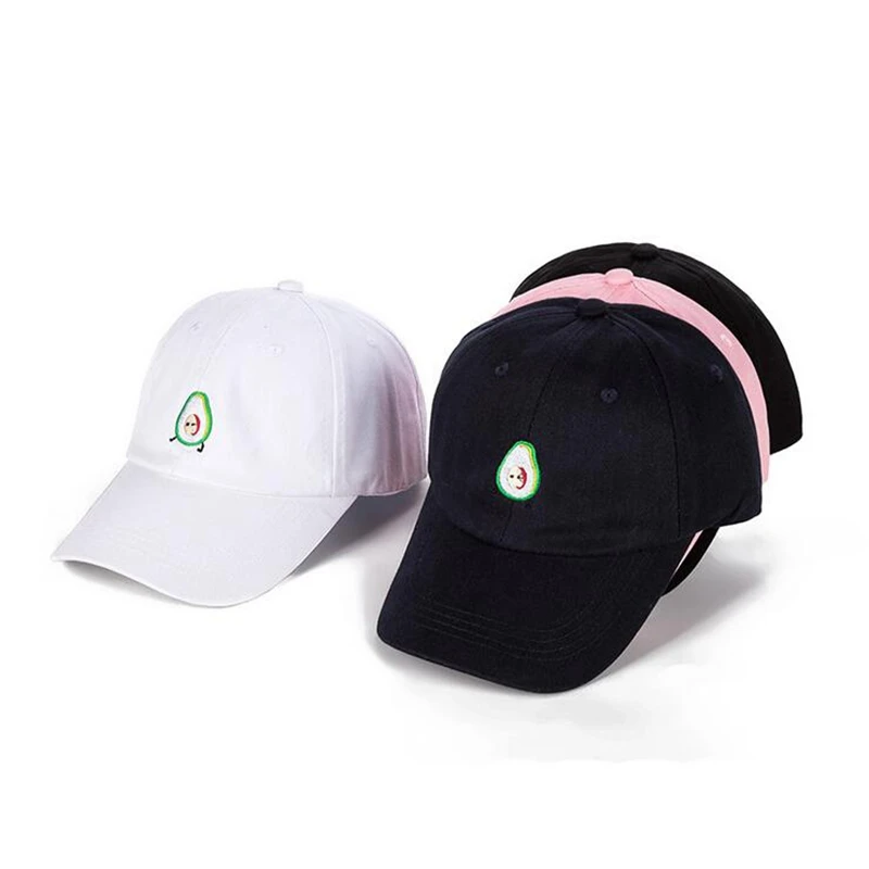 

3 Color Fashion Women Hat Conveniently Adjustable Hats Pure Color Caps Baseball Caps Visor Hat cartoon Embroidery Cap