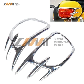 

Chrome Turn Signal Lights Decoration Trims case for 01-11 Honda GL1800 GOLDWING New