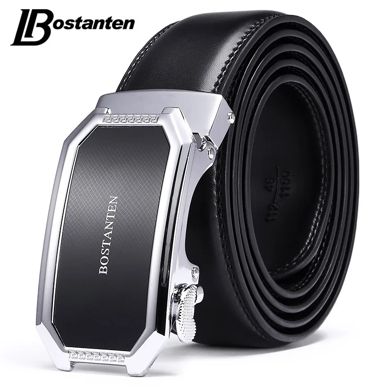 BOSTANTEN 2017 Luxury Belt Men High Quality Fashion Mens Belts Designer Automatic Buckle Waist ...