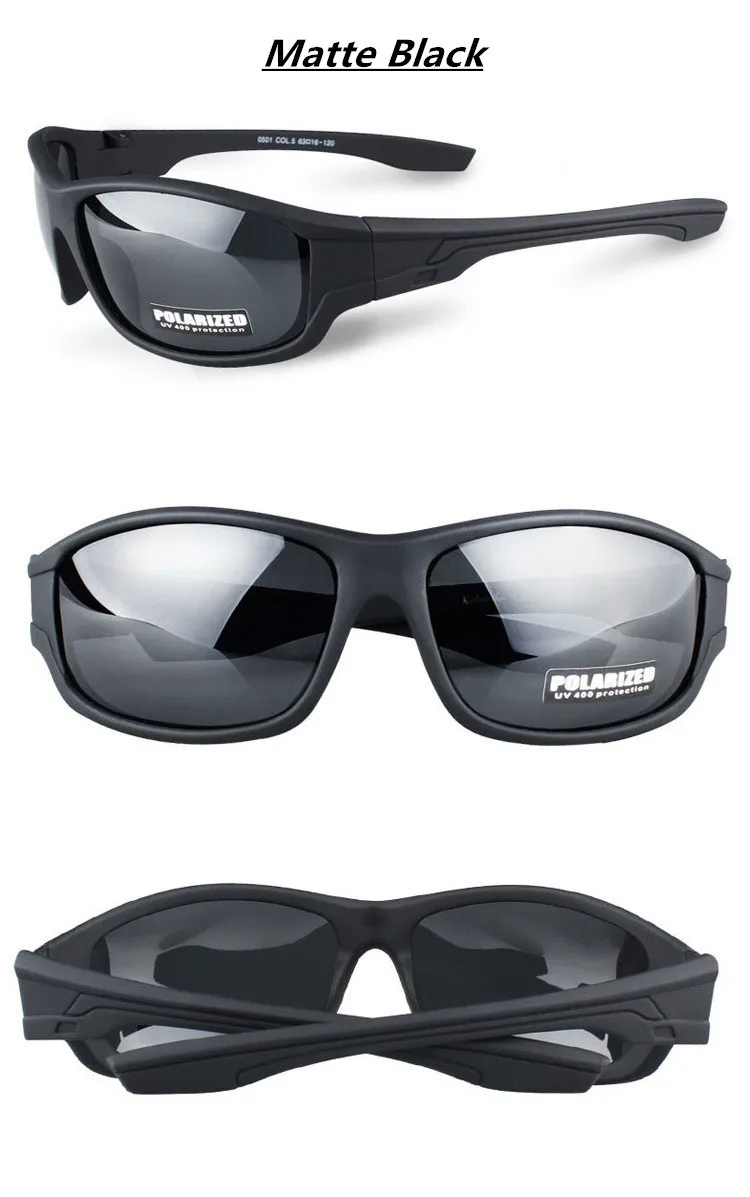 Beautyeye 2018 новый черный поляризованных солнцезащитных очков Для мужчин Спортивные очки UV400 Открытый вождения Рыбалка очки модные очки