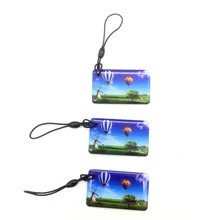 13,5 МГц UID IC S50 1K MFS50 NFC перезапись брелоки RFID брелок для ключей с биркой карты Близость жетон дубликат 5 шт