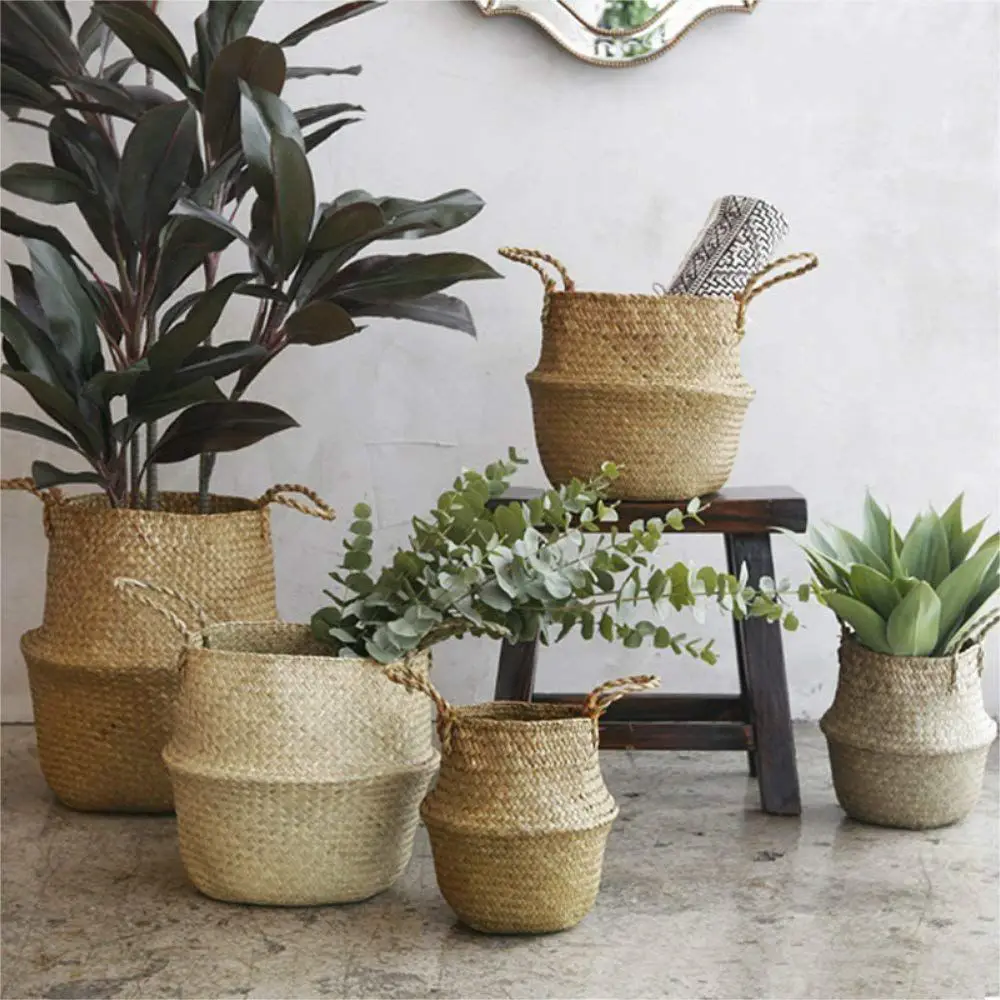 Buy Seagrass Wickerwork Basket Rattan