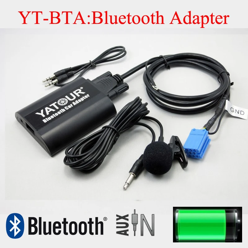 Автомобильный аудио Bluetooth MP3 Телефон Yatour комплект громкой связи для Skoda Super B Octavia