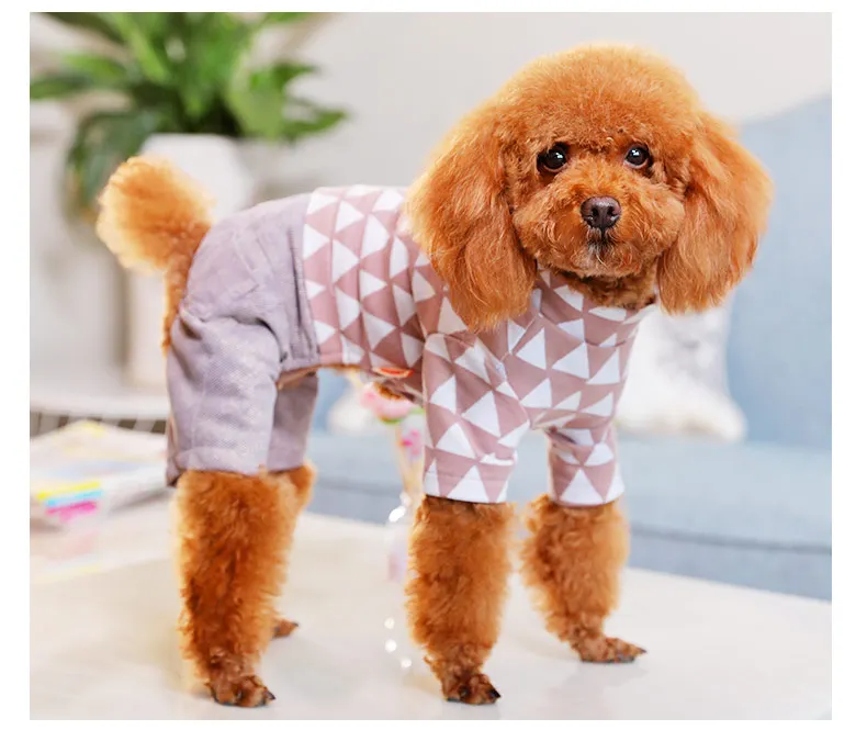 Hoopet Одежда для собак четыре ноги свитера Одежда для щенков теплая одежда для чихуахуа