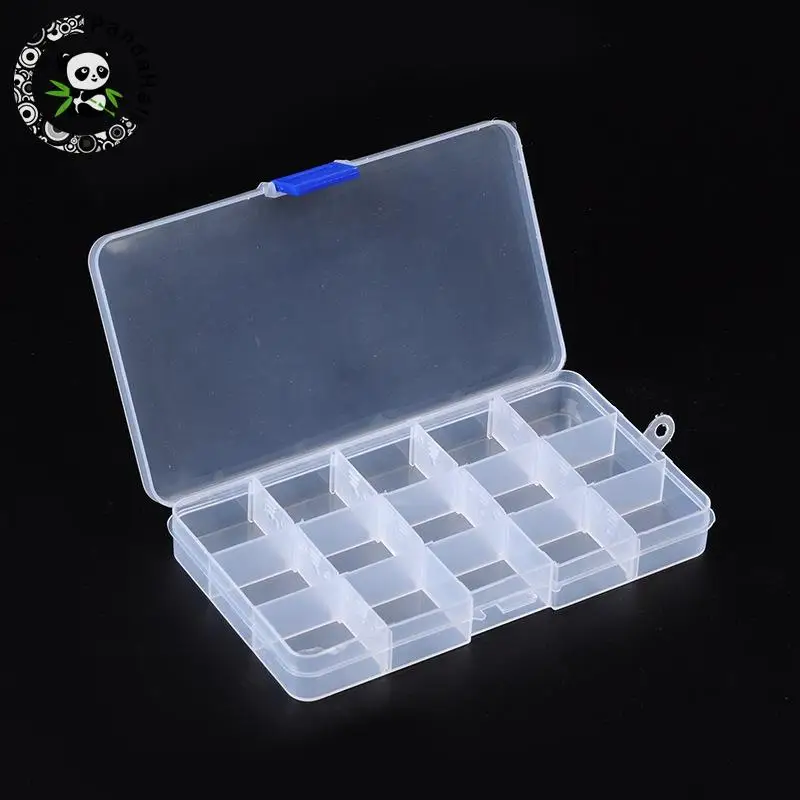 20Sets Wholesale Plastic Beads Storage Containers for Jewelry Packaging