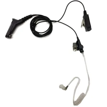 

2PCS two way radio Acoustic tube earpiece clear air tube push to talk for Motorola for MOTOROBO,XPR6300,XPR6350,XPR6500,XPR6550