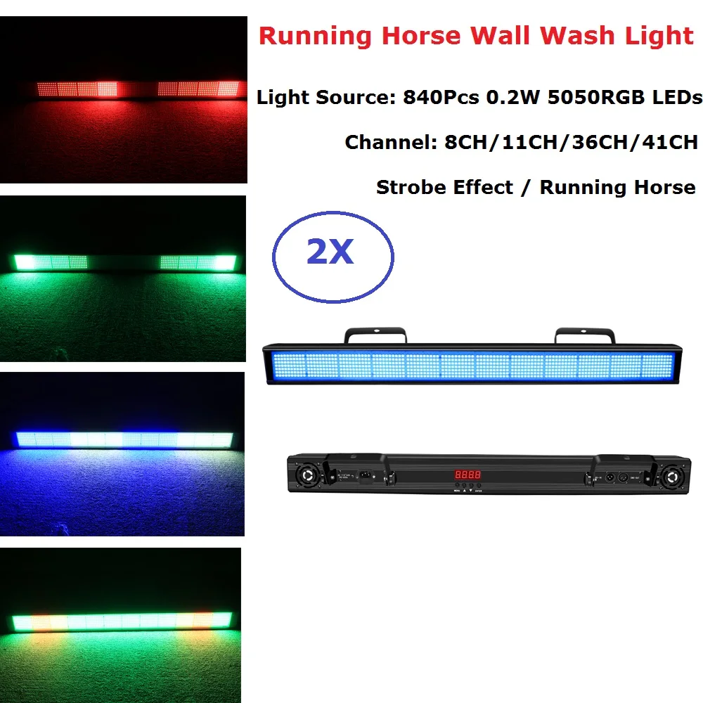 

840 LEDS 0.2W Mixed Flashing Wall Wash Light Sound Activated Disco Lights For Festival Parties Lights Wedding KTV Strobe Lights