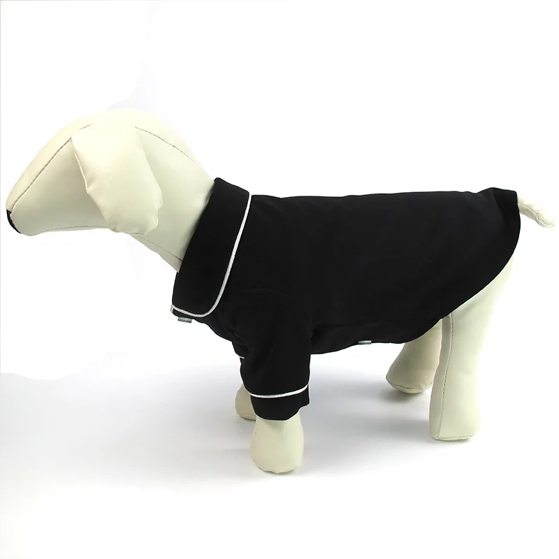 Модные комбинезоны для собак пижамы щенок мягкая Пижама французская одежда для любимца Мишка Bomei Одежда для маленьких собак Комбинезоны для домашних животных
