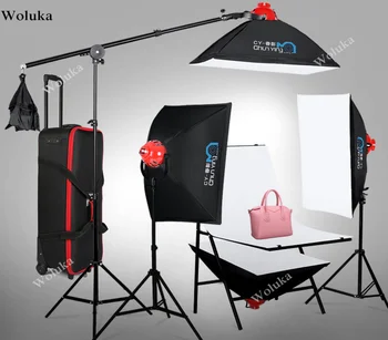 

60W LED Studio Video Red head Light with softbox portrait film and television product shooting light CD50 T03 H