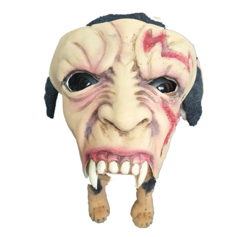 Вампира для домашнего питомца забавная маска собаки кота шутка аксессуары шутки страшно Опора Животные Хэллоуин домашних животных волка латексные маски - Цвет: vampire