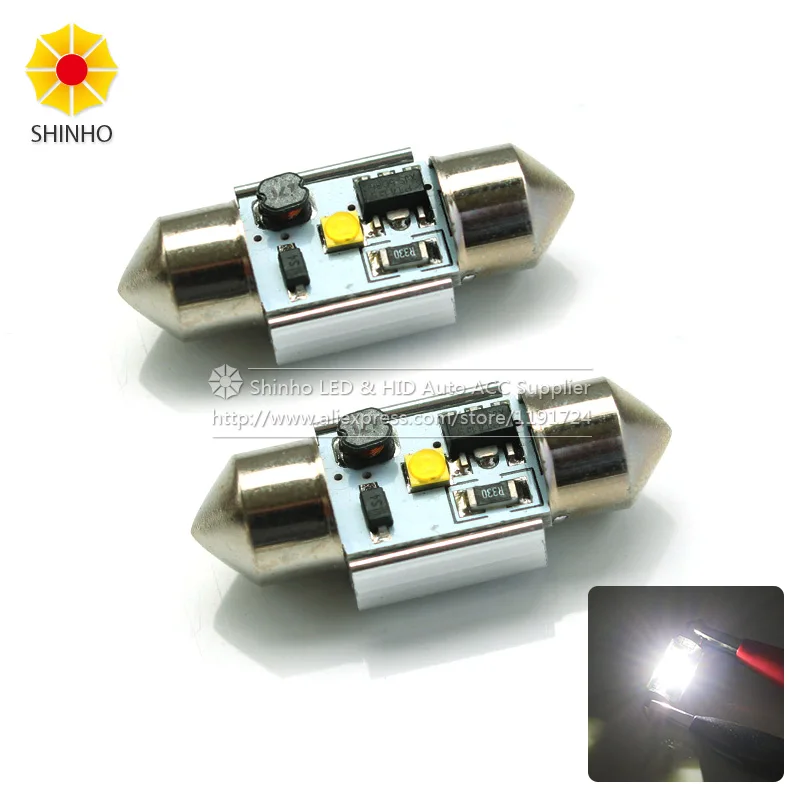 10 шт. сверхъяркие светодиодсветодиодный лампы Canbus 5 вт 31 мм|31mm bulb|led festoon canbuscar interior