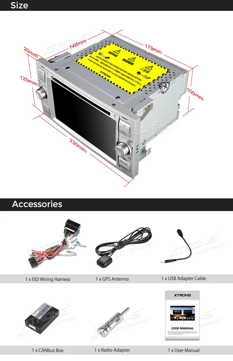 Top 7" HD Android 7.1 Digital Multi Touch Screen Car DVD Player GPS for Ford Focus II C-Max S-Max Kuga Fusion Tramsit Fiesta 14