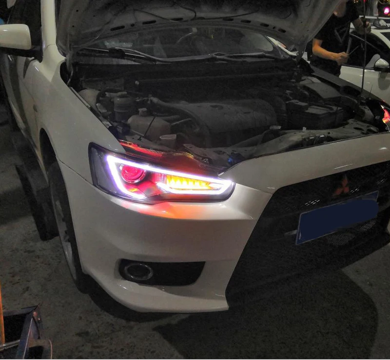 Фара для Mitsubishi Lancer EX lightbar 2008 2009 2010 2011 2012 2013