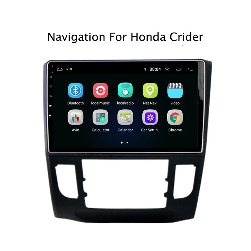 Discount 10.1" 2.5D IPS Android 8.1 Car DVD GPS Player For Honda Crider 2013-2018 Car Radio Stereo Head Unit with Navigation 3