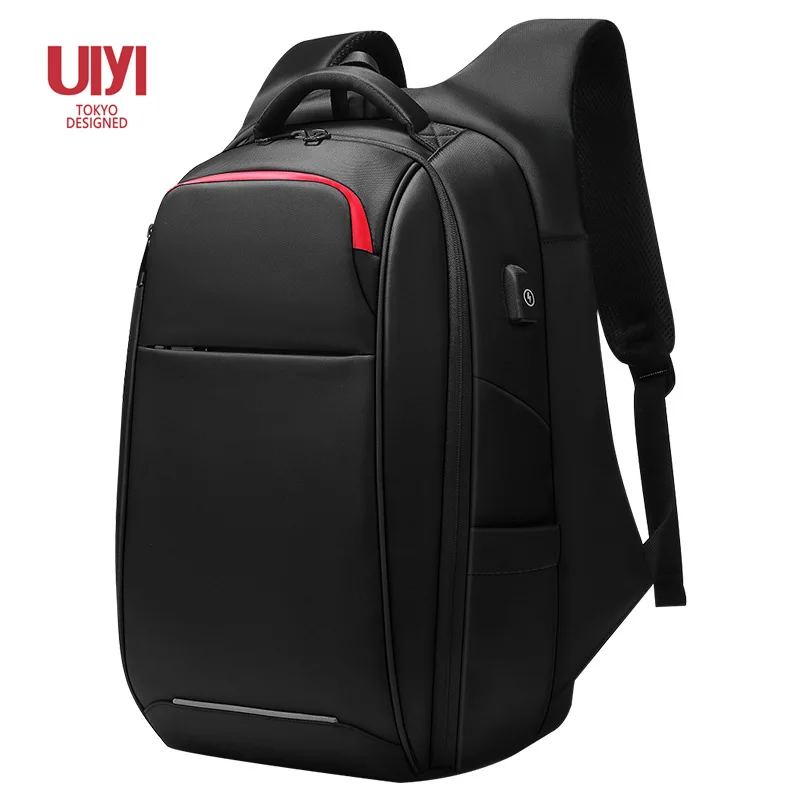 

New business computer men's backpack multi-function fashion personality waterproof outdoor white take commuter