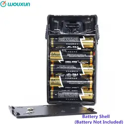 Wouxun KG-UVD1P AA Батарея чехол для Wouxun KG-UVD1P KG-UV6D кг-659 кг-669 плюс двухстороннее радио Walkie рации радиолюбителей