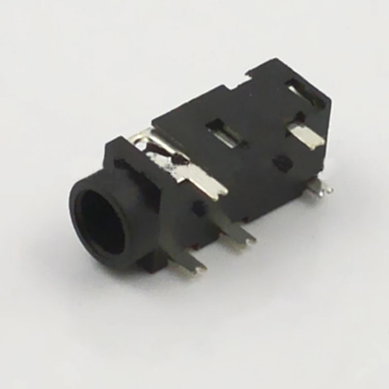 20pcs Audio Connector 4 pin Plug Headphone Jack 3 5 Series Plug in PJ 327 For Bluetooth Speaker Headset