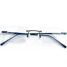 Новое поступление, мужские s очки, оправа без оправы, ультралегкие брендовые оптические очки, оправа для мужчин и женщин, дизайнерские очки без оправы, оправа для мужчин