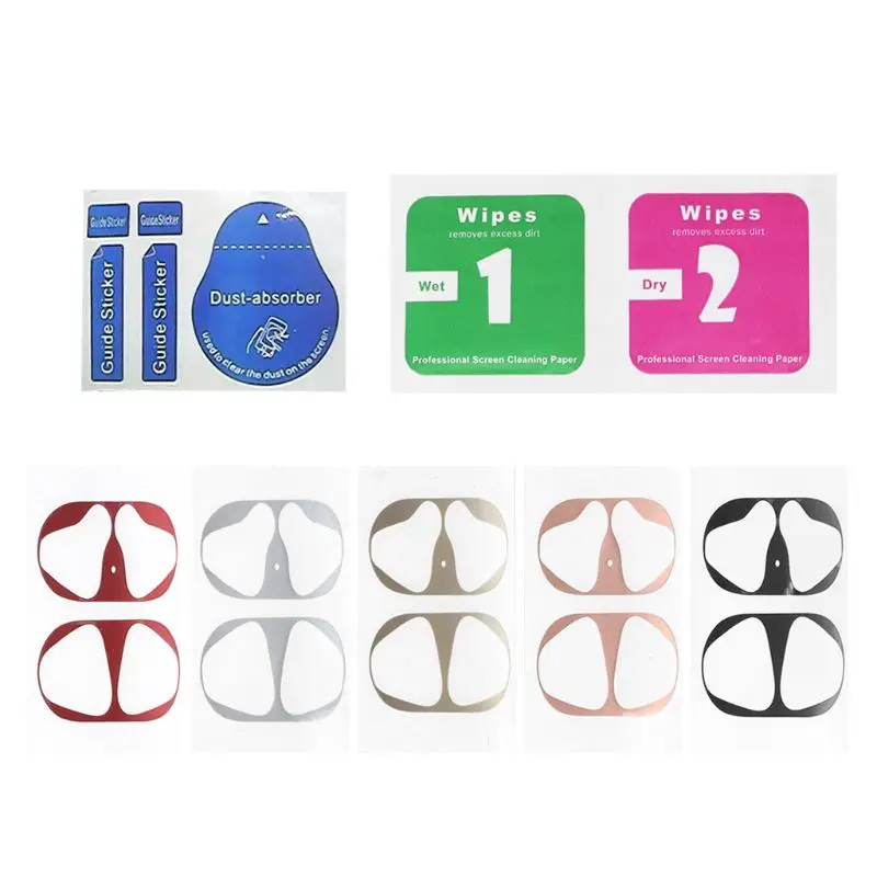 

Dust Guard Earphone Protection Dust-proof Ultra-Thin Metal for Apple Airpods