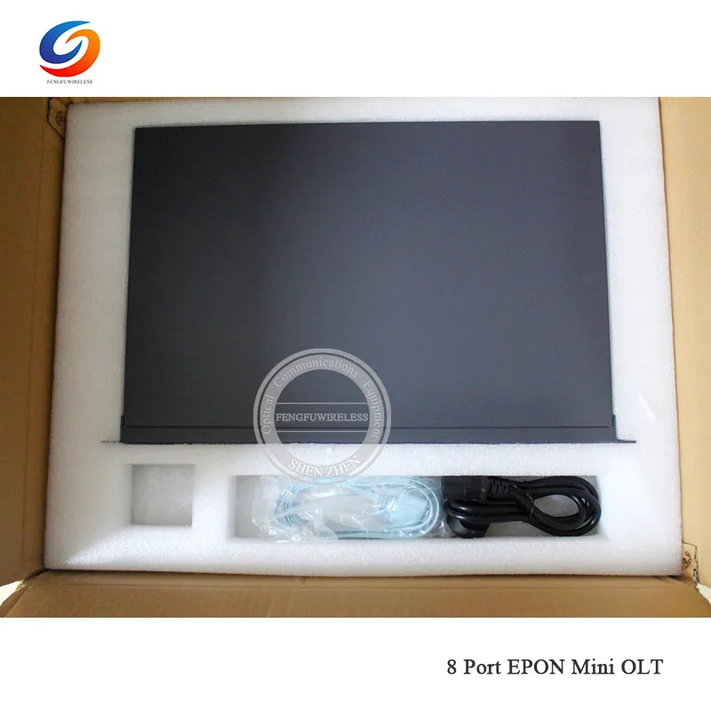 Лидер продаж Aliexpress 10G 8 PON порты EPON OLT Сетевой терминал Порт Совместимость HUA WEI ZTE