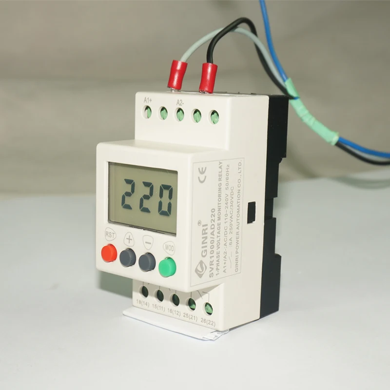 Single phase voltage monitoring relay GINRI SVR1000/12V 48V 220V