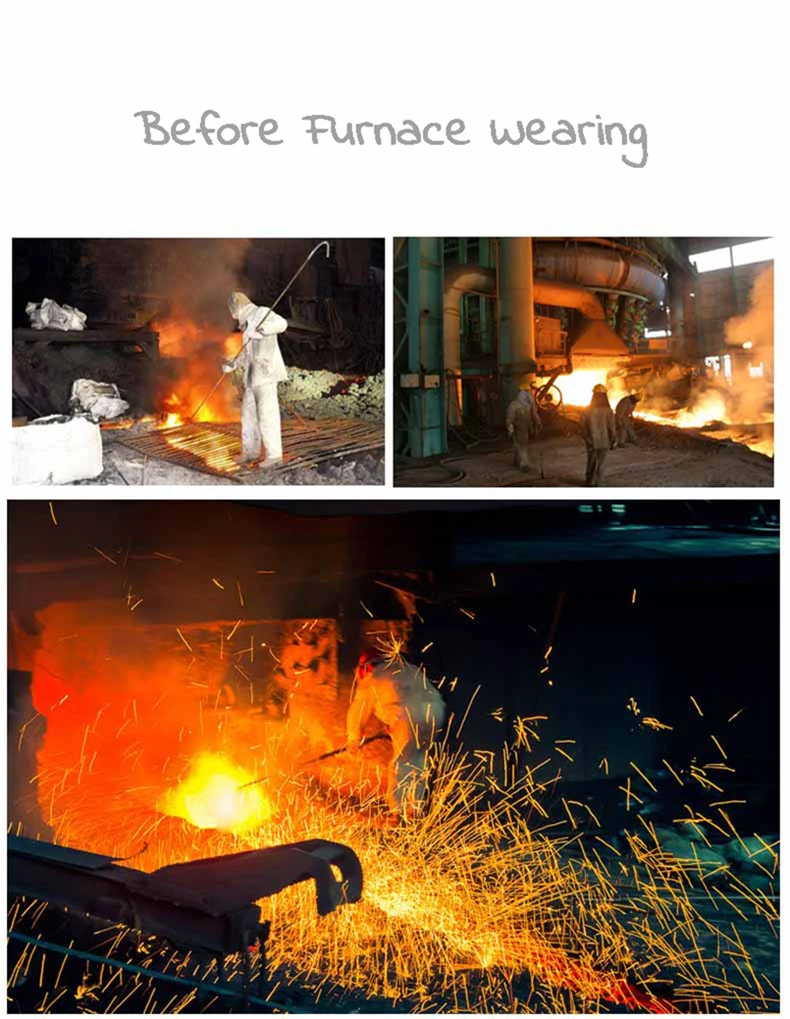 CK Tech. Алюминий Фольга огонь охраняемых одежда с защитой от ожогов Термальность изоляционная одежда огнеупорные 1000 градусов теплоизоляция