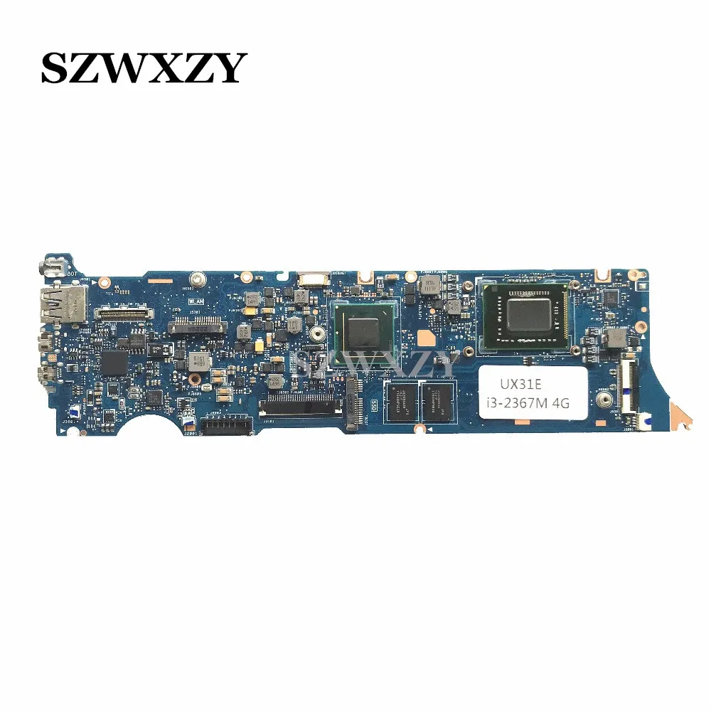 Материнская плата для ноутбука ASUS UX31E REV: 2 0 PN: 60-N8NMB4J01-A01 с процессором i3-2367M 4 Гб RAM QS67