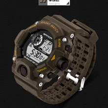 Новые модные мужские водостойкие s часы Роскошные Дата Календарь светодиодные спортивные часы