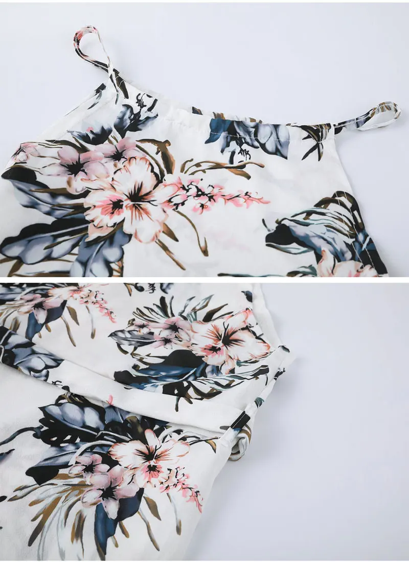 Deruilady vestido longo boho feminino, com estampa