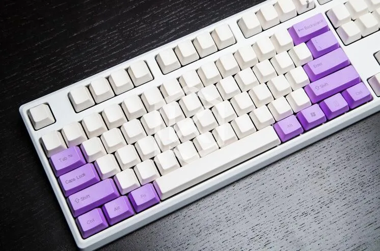 Механическая клавиатура 14 Комплект клавиш модификатор keycap PBT вишня выключатель MX OEM высота TKL 87 104 введите ключ сбоку Топ принт