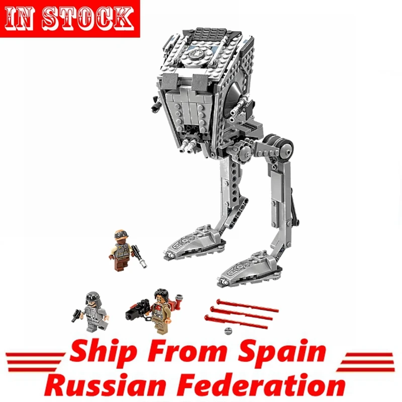 

Compatible Legoing Starwars Imperial AT-ST Walker 471Pcs Brick Star Plan The Rogue One Building Blocks Toy For Kid With Legoings