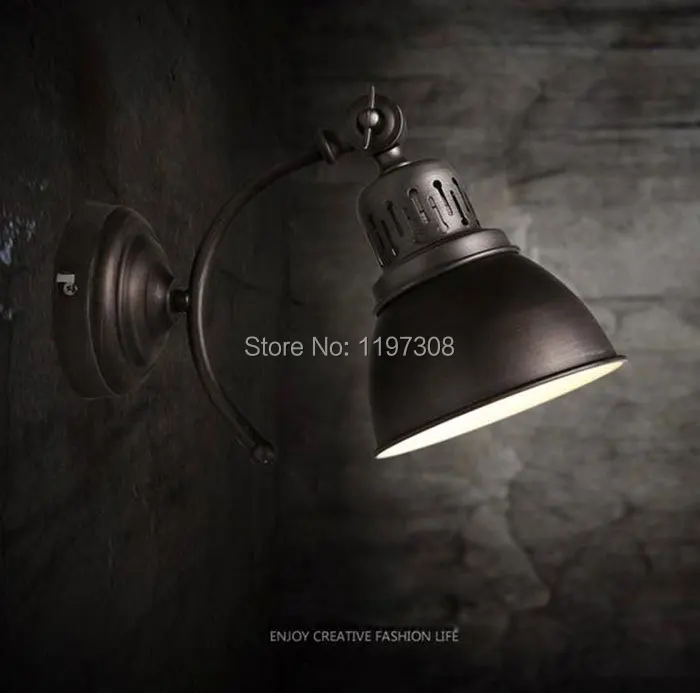 vintage style industrial edison hotel cafe bar restaurant wall lamps home decoration lighting retro sconces free shipping in wall lamps from lights