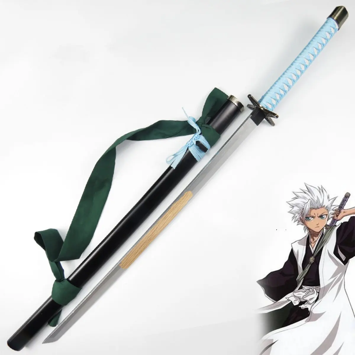 BLEACH Hitsugaya Toushirou Hyourinmaru деревянный меч оружие реквизит для аниме шоу и рождественских новогодних костюмов Вечерние