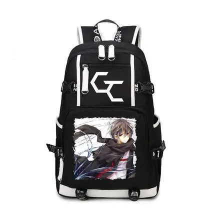 

Anime Guilty Crown Backpack Cosplay Yuzuriha Inori shu ouma nylon Bag Schoolbag Travel Bags school students bookbags
