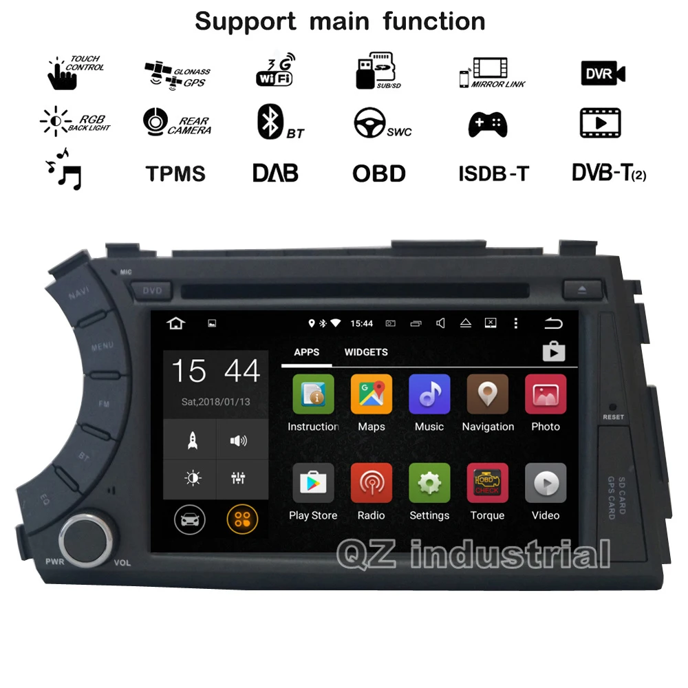 Excellent QZ industrial HD 7inch 4core Android car DVD for Ssangyong Kyron Actyon with GPS 3G WIFI BT Navigation RDS Radio Stereo Map 8 Excellent QZ industrial HD 7inch 4core Android car DVD for Ssangyong Kyron Actyon with GPS 3G WIFI BT Navigation RDS Radio Stereo Map 8