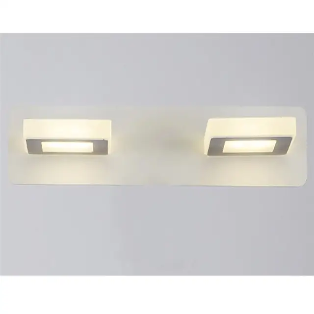 Bathroom Light Fixtures Led 10w Acrylic Cube Bath Wall Sconces Bathroom Light Fixtures Led 10w Acrylic Cube Bath Wall Sconces Neutral