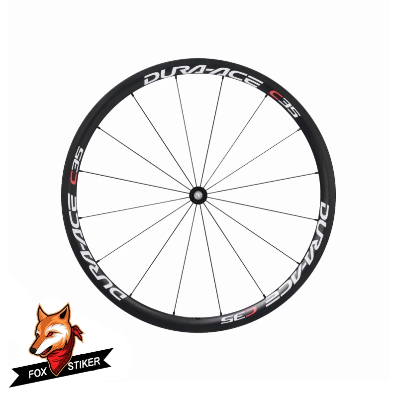 

700C 35/38mm Rim Sticker Road Bicycle Stickers Bicycle Accessoire Cycle Road Wheels Decal Fo Dura Ace C35
