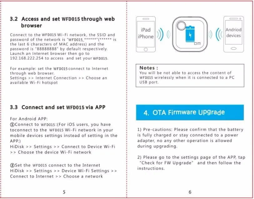 DM wifi USB флеш-накопители WFD025 64GB wifi для iPhone/Android/PC смарт-флешка карта памяти Usb