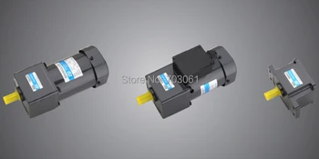 

90W 90mm 3 phase 6 lines AC reversible motor ac geared magnet motor Micro gear motor with gear box ratio 60:1 ac motor