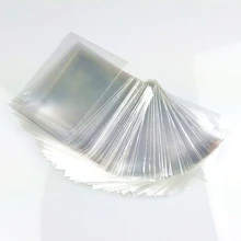 50 개/갑/팩 보드 게임 오픈 클리어 카드 슬리브 프로텍터 66x90mm 마법 게임 수집 카드 쉴드 tcg 수집 카드