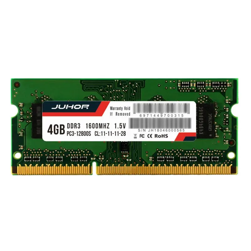 Juhor Ddr3 4G 1,5 V 204 Pin Ram память для ноутбука(1333 МГц