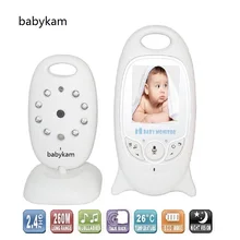 Babykam электронная няня видео Детский Монитор VB601 2,0 дюймов lcd ИК ночного видения монитор температуры видеодомофон 8 колыбельных