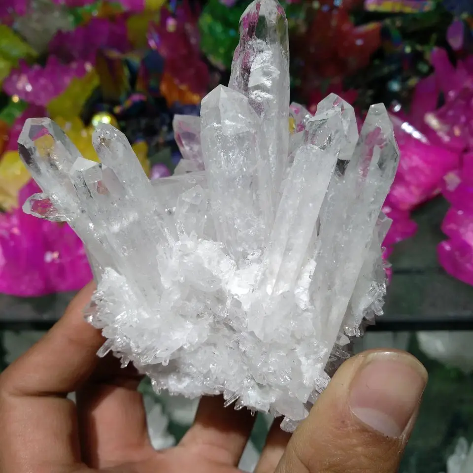 Apophyllite кварцевый кристалл Stilbite кластер 400 г Сталактит сталагмит