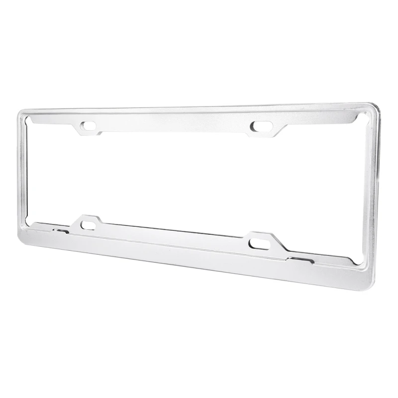 2 шт. автомобильный номерной знак аэрокосмический Алюминиевый Кронштейн Рамка