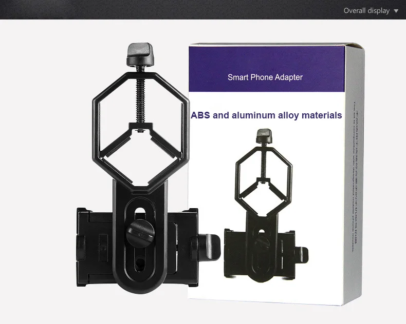 Adaptador de Telefone Suporte do Telefone Celular Universal Clipe Montagem Binocular Telescópio Monocular Spotting Scope Ocular d: 25 48mm 10 Cheap Telescópio e binóculos